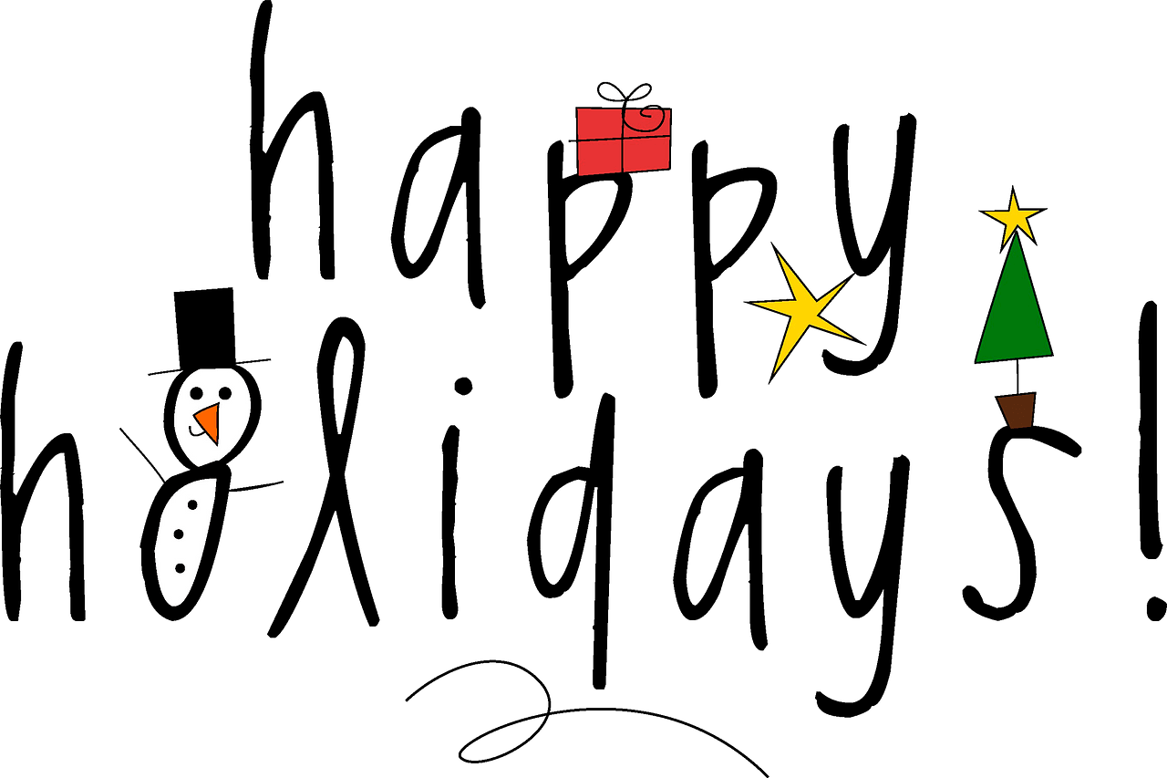 happy holidays card clipart lg
