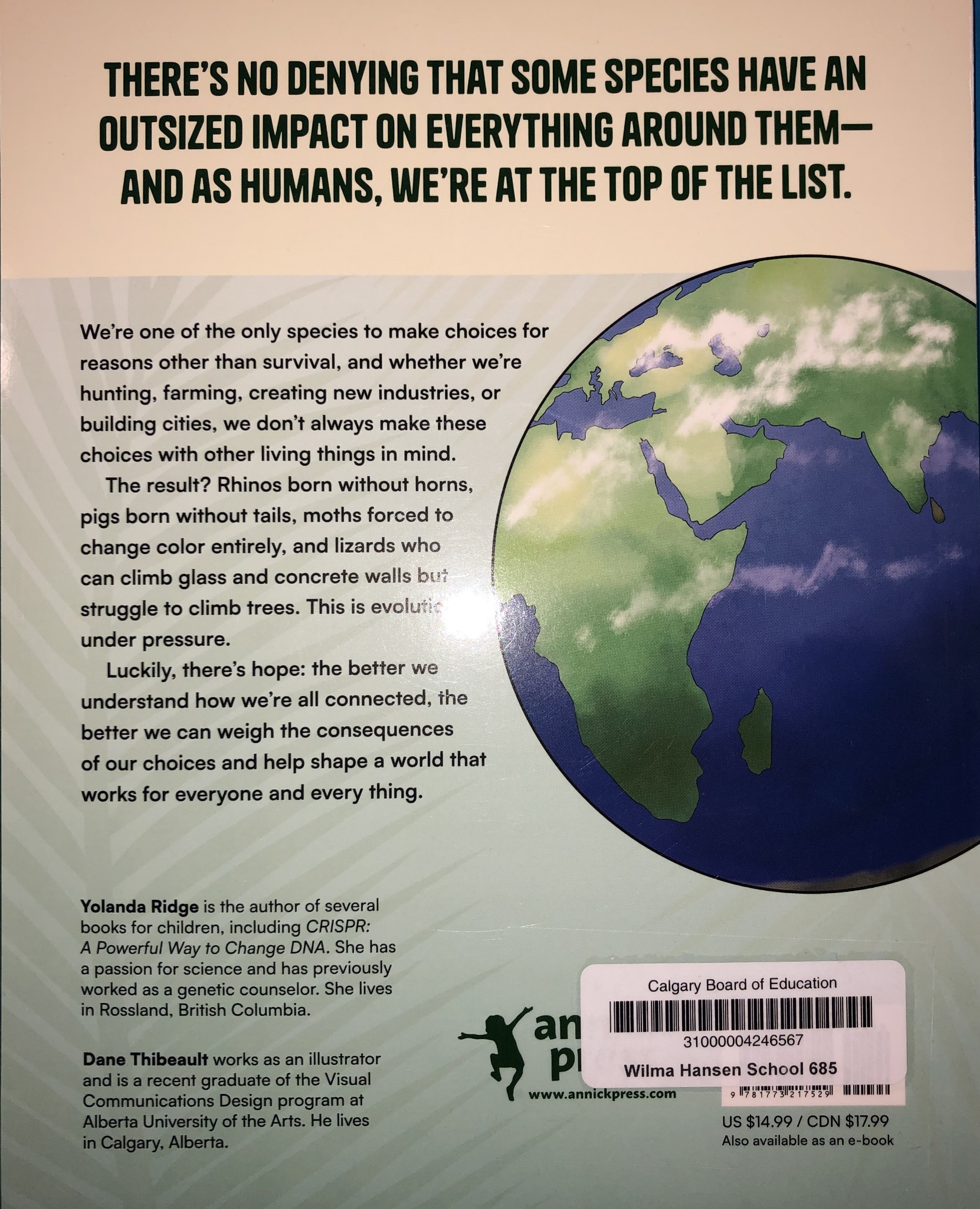 back cover E under P